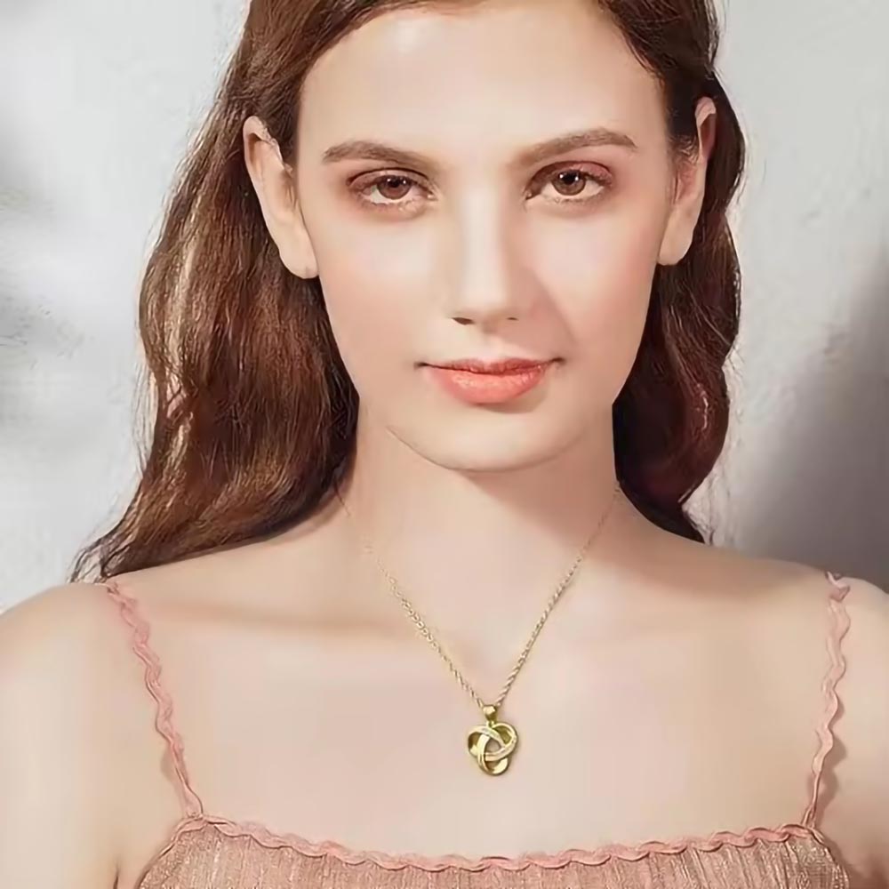 To My Daughter - Forever Love Necklace