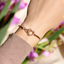 To my Daughter - Infinity Gold Bracelet