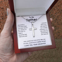 To my Dad - Luxury cross necklace