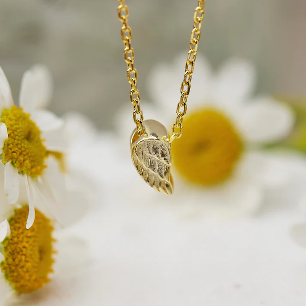 An Angel Forever in my Heart - Angel Wing Necklace