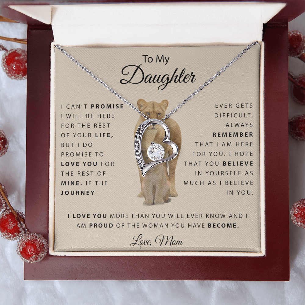 To My Daughter - I’m Proud of You - Love, Mom