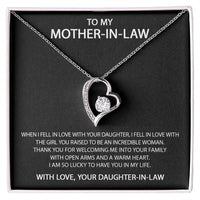 To my Mother-In-Law - Heart necklace