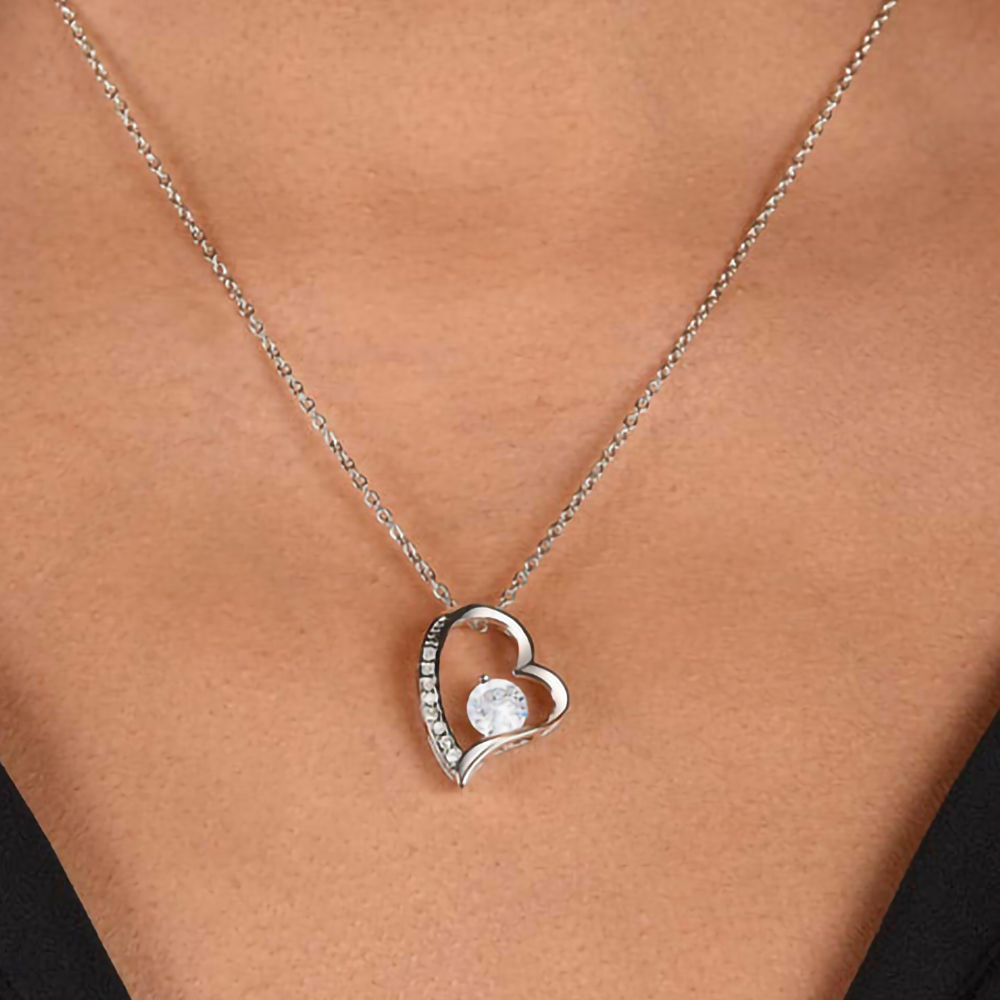 To my Queen - Forever Rose Necklace