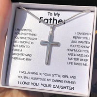 To my Dad - Luxury cross necklace