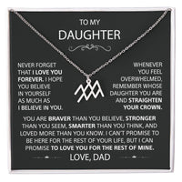 To my Daughter - Love, Dad - Gold