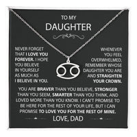 To my Daughter - Love, Dad - Gold