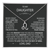 To my Daughter - Love, Dad - Gold