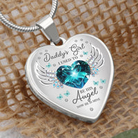 Daddy’s girl heart necklace