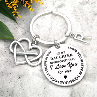 Infinity keychain - To my Son or Daughter