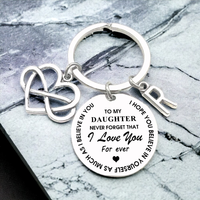 Infinity keychain - To my Son or Daughter