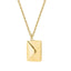 Love Letter Envelope Necklace - Gold