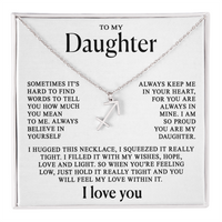 To my Daughter - Zodiac necklace - Gold