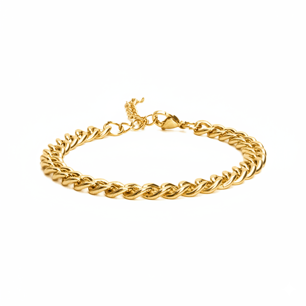 Man Cuban Chain Bracelet