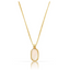 Gold Mother Pearl Necklace