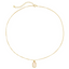 Gold Mother Pearl Necklace