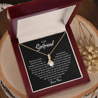 To my Girlfriend - Love pendant necklace