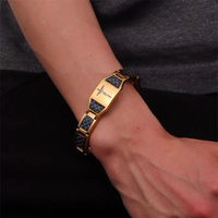 Walk with Lord - Bracelet Black