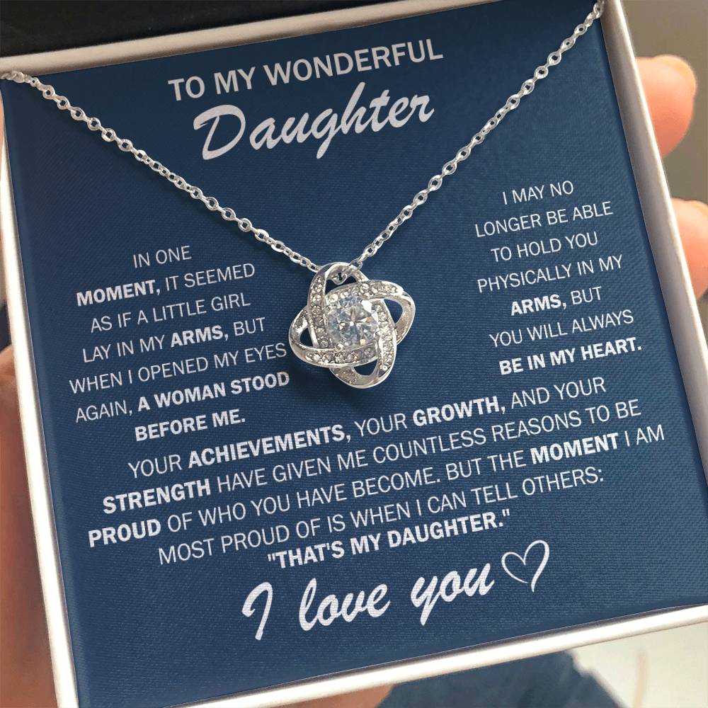 To my amazing Daughter - I Love You