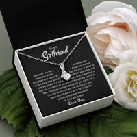 To my Girlfriend - Love pendant necklace