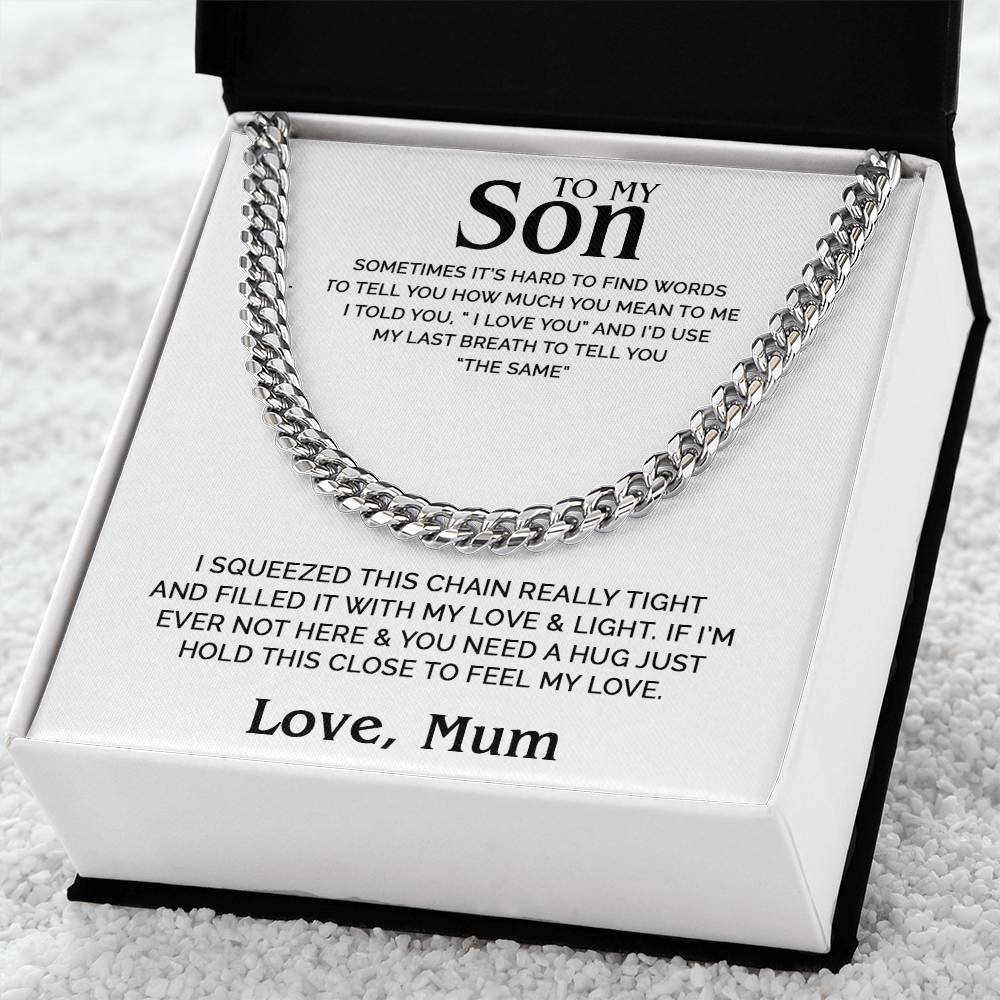 To my Son - Feel my love, Mum