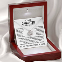 To my Daughter - Love necklace