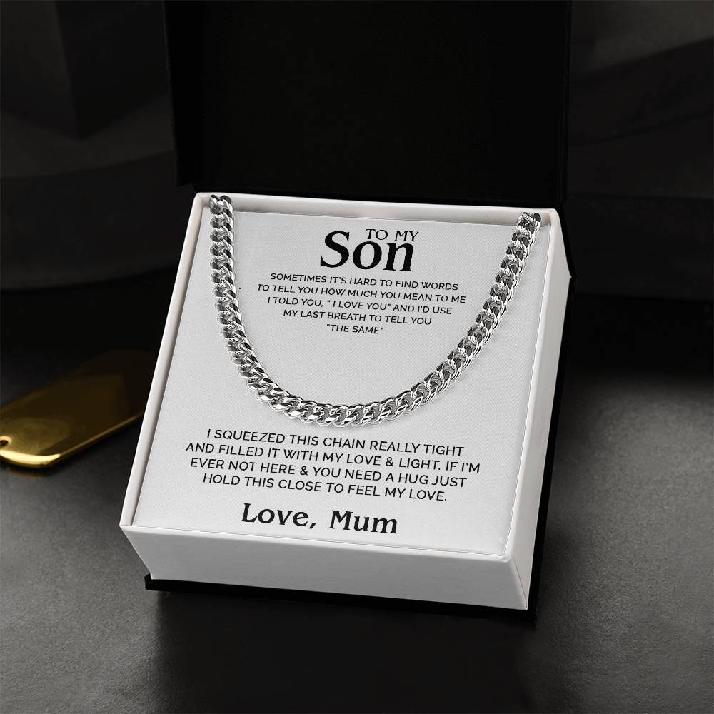 To my Son - Feel my love, Mum