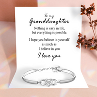 To my Granddaughter - Infinity bracelet