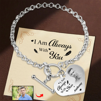 I’m Always With You - Memorial Bracelet - Gold