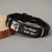 I’m always with you - Photo bracelet