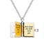 Never forget how much I love you - Book necklace