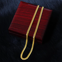 To my Father - Cuban Necklace - Gold