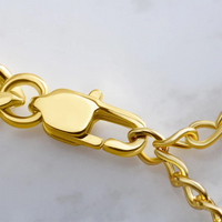 To my Father - Cuban Necklace - Gold