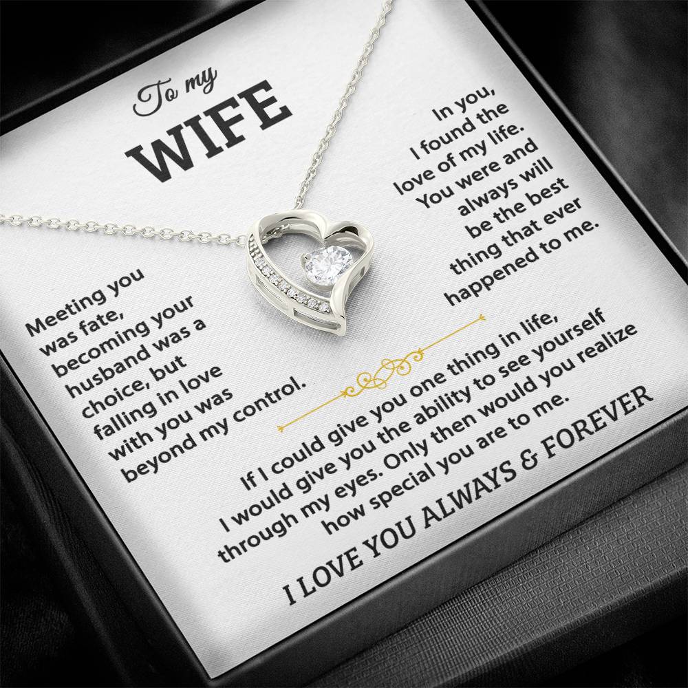 To My Wife - Forever Love Heart