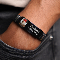 I’m always with you - Photo bracelet