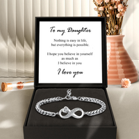 To my Daughter - In my heart forever - Rose Gold