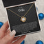 To my Wife - Love knot necklace - Gold