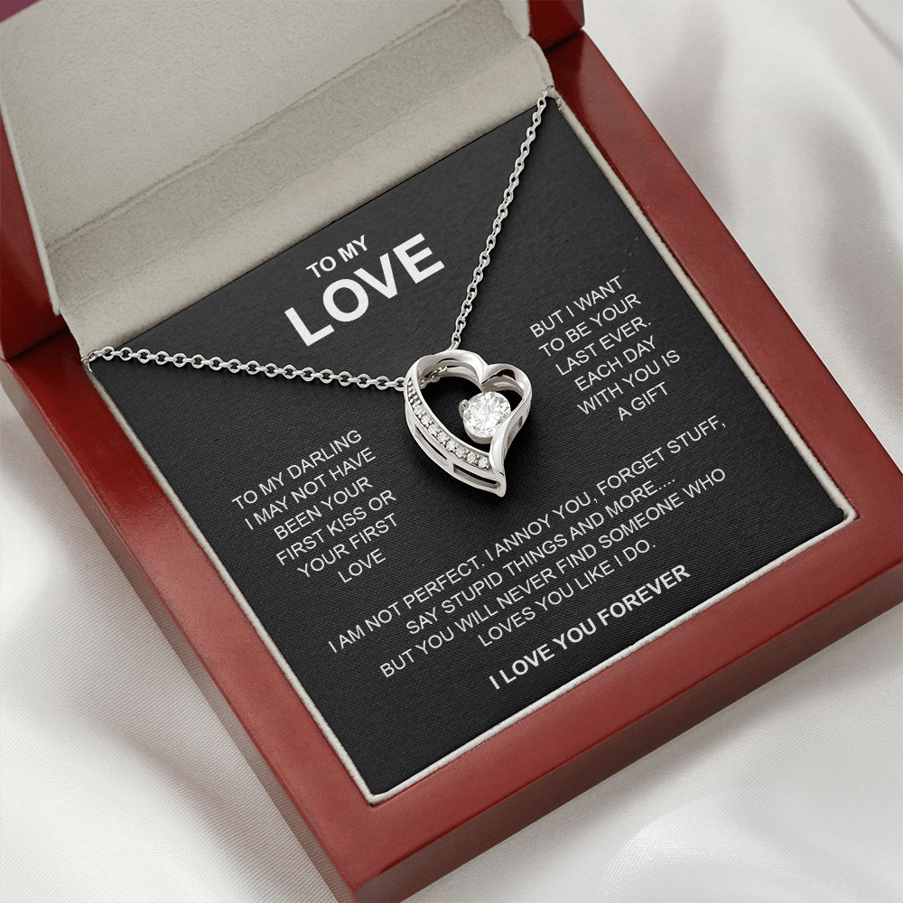 To my Love - Heart necklace