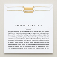 Necklace - Through Thick and Thin