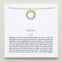 Squad necklace - More than Friends