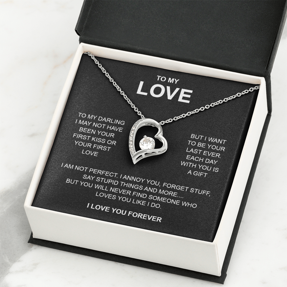 To my Love - Heart necklace