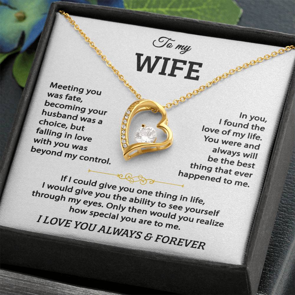 To My Wife - Forever Love Heart