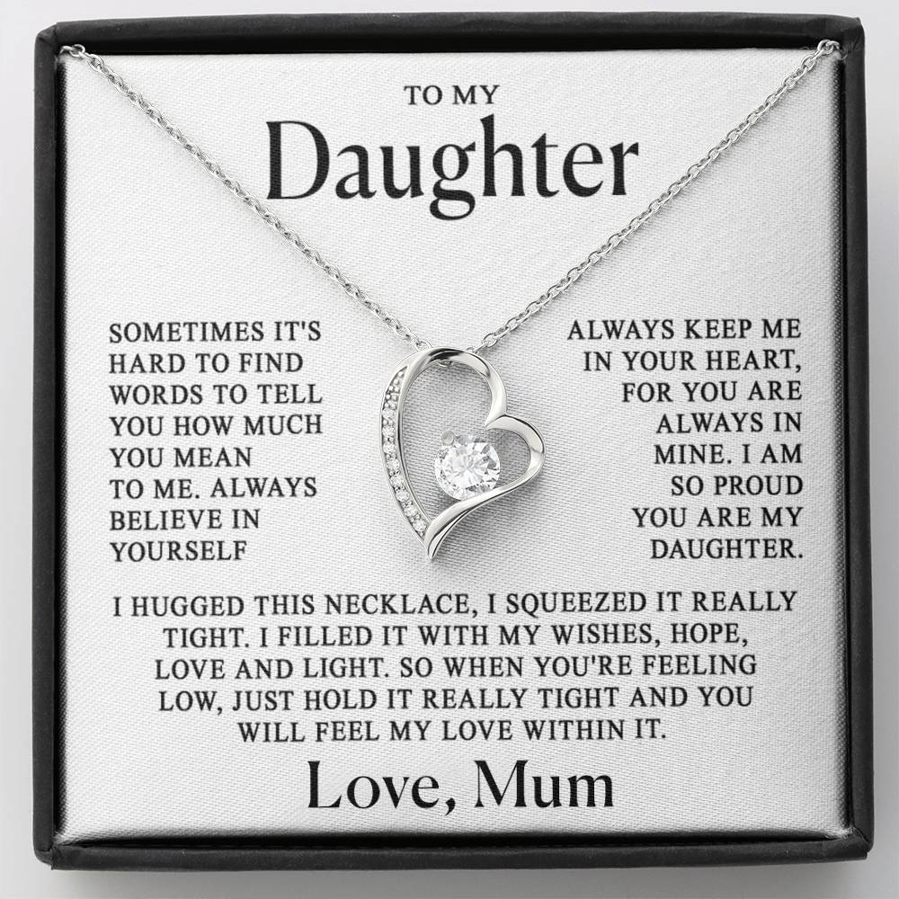 To my Daughter - Always in my heart