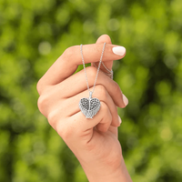 Necklace with Wings - A Guardian from the Heaven