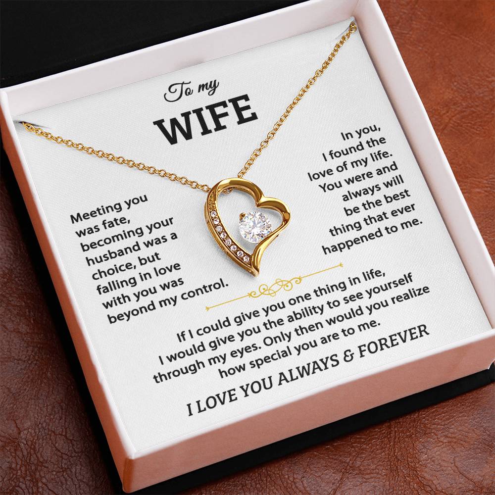 To My Wife - Forever Love Heart