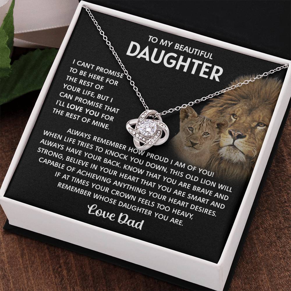 To my Daughter - I believe in you - Gold