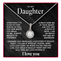 To my Daughter - I'm proud of you