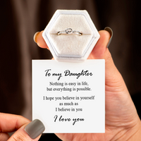 To my Daughter - For all the life ring