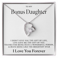 To my Bonus Daughter - Heart