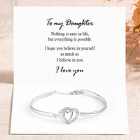 To my Daughter bracelet - Always in my heart