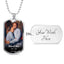 Custom Name Photo Tag Memorial Necklace